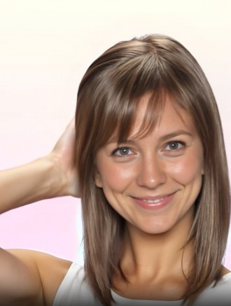 Wholesale Glueless Human Hair Bob Wigs with Bangs – 14 Inch Lace Front Remy Wig