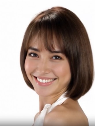 Wholesale Chin Length Straight Bob Wig 100% Remy Human Hair Capless – Color 6
