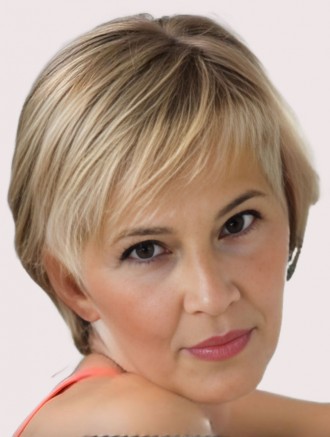 Wholesale 8 Inch Remy Human Hair Lace Front Wig – Short Straight Mono Top Capless Wig for Medical Use