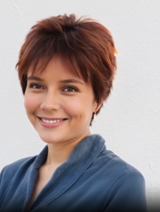 Wholesale Red 4 Inch Synthetic Boycut Wigs – Short Capless Straight Wigs for Women