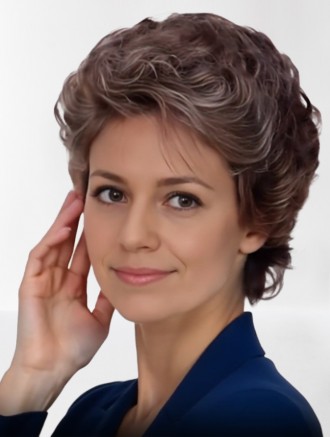 Wholesale Short Curly Synthetic Wigs – Lightweight Heat-Friendly Capless Styles