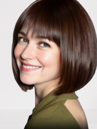 Wholesale Chin Length Synthetic Bob Wigs – Heat Friendly & Capless Design