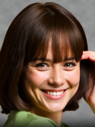 Wholesale Chin Length Brown Bob Wig – Synthetic Capless Straight Wig for Women UK