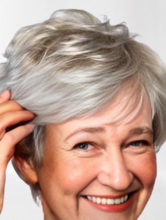 Wholesale Short Grey Wavy Wigs for Elderly Women – Heat Friendly & Lightweight Capless Design Wholesale Short Grey Wavy Wigs for Elderly Women – Heat Friendly & Lightweight Capless Design