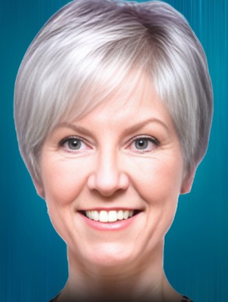 Straight 8 Inch Synthetic Natural-Looking Wig – Capless Wholesale Wigs for Bulk Orders
