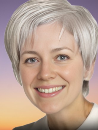 Wholesale Short Straight Wigs for Elderly Women – 6 Inch Capless Heat-Friendly Synthetic Hair