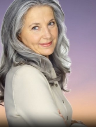 Wholesale 16 Inch Shoulder Length Wavy Grey Lace Front Human Hair Wig – Remy Natural Look