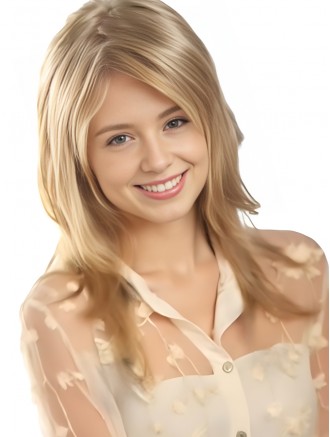 Wholesale 100% Remy Human Hair True Hair Wigs Mono Top Blonde Layered Long Wig