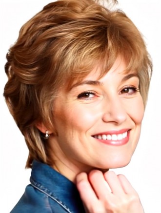 Capless Curly Brown Wigs – 100% Human Hair Classic Cut Wholesale Capless Curly Brown Wigs – 100% Human Hair Classic Cut Wholesale