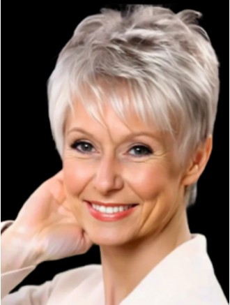 Wholesale 6-Inch Short Wavy Boycut Wig – 100% Hand-Tied Remy Human Hair Wig