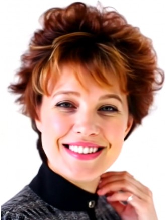 Short Curly Remy Human Hair Wigs for Women with Lace Front and Monofilament Cap – Wholesale Wig Supplier