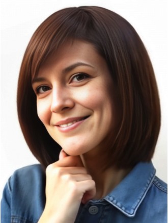 10 Inch Short Bob Remy Human Hair Wigs – Auburn Straight Monofilament Cap Wigs Wholesale