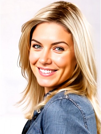 Wholesale 16 Inch Long Straight Blonde Remy Human Hair Monofilament Wigs