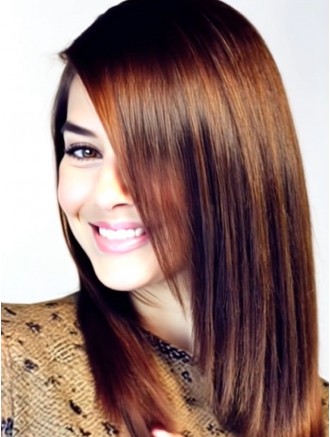 Wholesale 100% Real Human Hair Wigs – Hand-Tied Monofilament Lace Front Brown Short Wigs