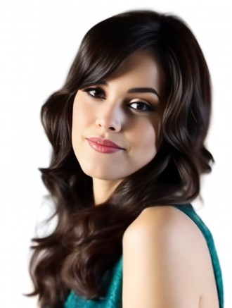 Wholesale Full Lace Remy Human Hair Wigs 14 Inch Auburn Wavy Style for Women
