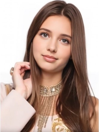Wholesale Real Hair Wigs - 100% Hand-Tied Auburn Straight Wig, 22 Inch Lace Front, Remy Human Hair