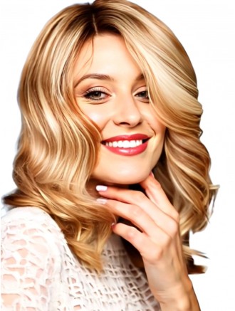 Wholesale 13" Shoulder-Length Wavy Remy Human Hair Wig – 100% Hand-Tied Lace Front & Monofilament Top