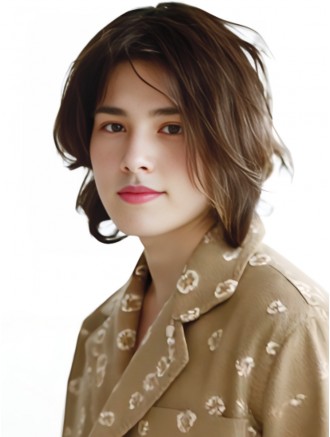 Wholesale 12 Inch Brown Straight Lace Front Human Hair Men’s Wig