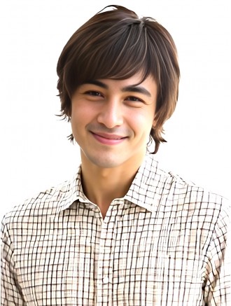Brown Short Straight Synthetic Wig for Men – Capless Lightweight Wholesale Style
