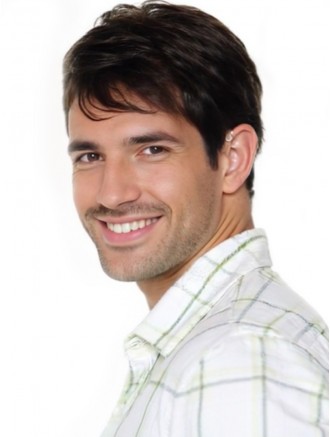 6 Inch Capless Black Short Straight Remy Human Hair Wholesale Men’s Wig