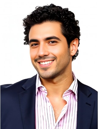 Wholesale 6 Inch Curly Black Remy Human Hair Men’s Wig – 100% Hand-Tied