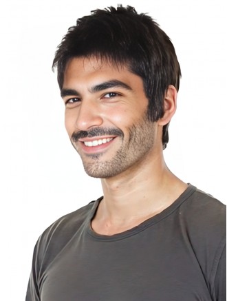 Wholesale 6 Inch Black Straight Remy Human Hair Men’s Capless Wig
