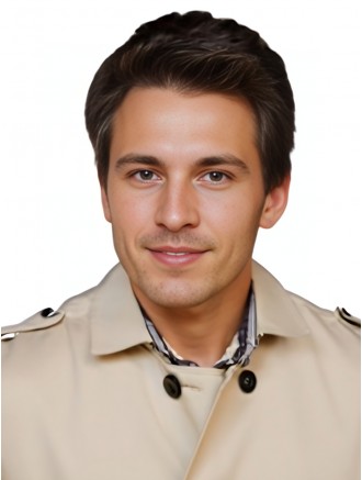 6 Inch Short Straight Brown Men's Capless Wig – Wholesale Synthetic Wig