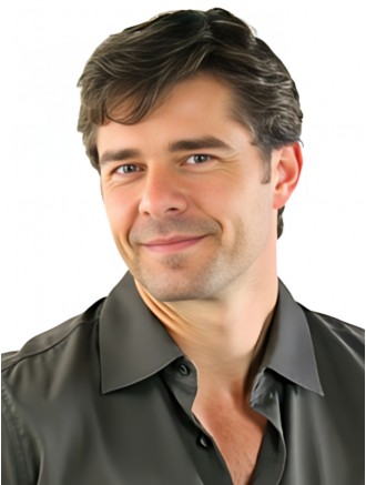 Short Brown Full Lace Remy Human Hair Wig for Men – Natural Straight Style Wholesale