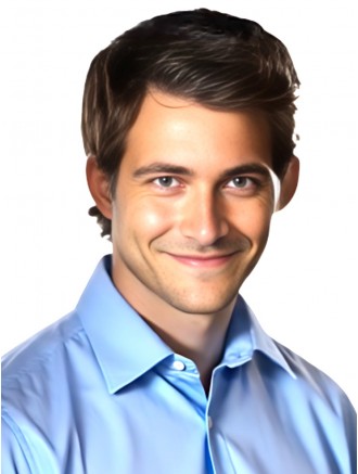 6 Inch Black Straight Lace Front Synthetic Wig for Men – Wholesale Wig Accessories