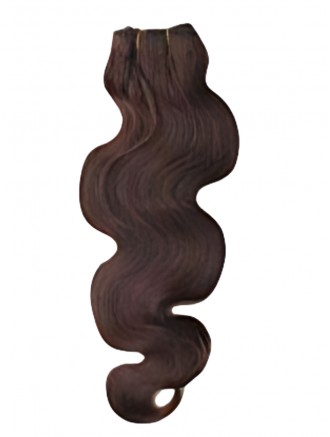 Auburn Wavy Remy Human Hair Weft – 20″ Clip-Free Wide Weave Wholesale